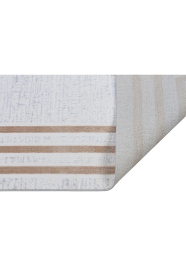 Saraz Halı Bambu Makinede Yıkanabilir Parlak Kadife Saten Salon Koridor Mutfak Halısı Çerçeve Kahve Kahve