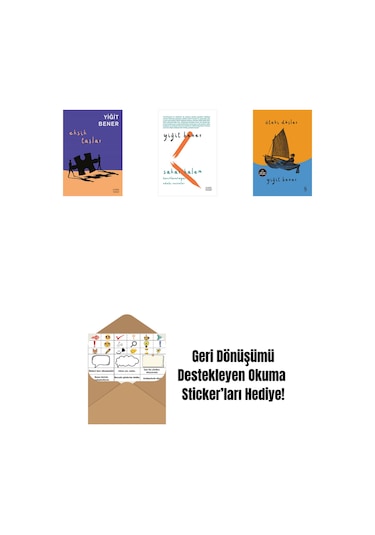 Eksik Taşlar + Sakar Kalem + Öteki Düşler + Okuma Sticker'ları