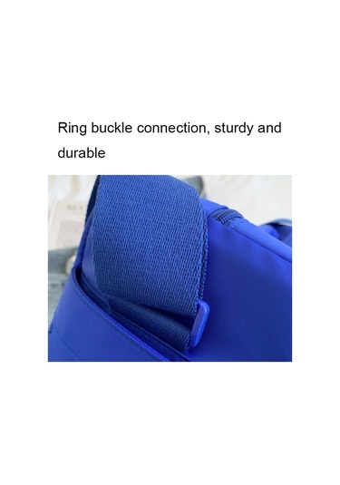 Sones Naylon Su Geçirmez Seyahat Çapraz Askılı Çanta Eğlence Spor Fitness Çantaları Siyah