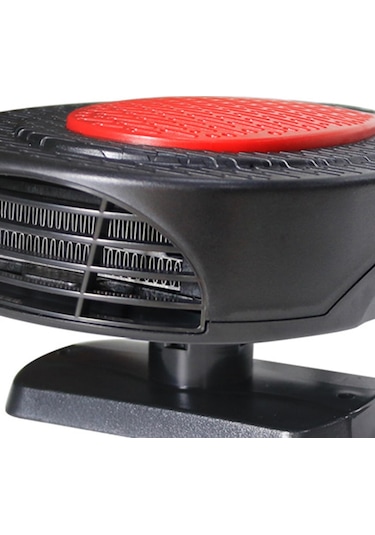 Suntek 150w Rv Çakmak Fişi 360 Döndürme Oto Isıtıcı 12v Kırmızı