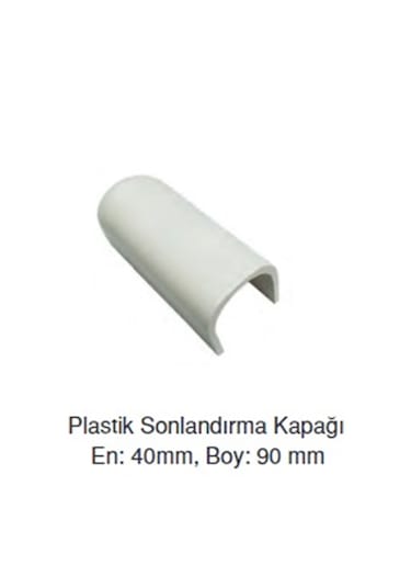 Tekne Küpeşte Fitili Sonlandırıcı. Kenar Lastiği Kapağı. Takım