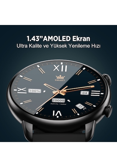 Bix SW02AI Amoled Akıllı Saat (Distribütör Garantili)