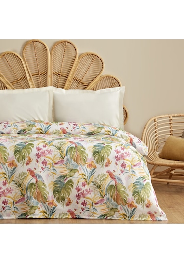 Karaca Home Alva %100 Pamuk Çift Kişilik Tek Pike Yeşil Pp Yeşil