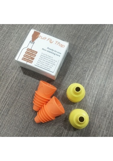 Diğer Kutu Meyve Sinek Tuzak Böcek Sivrisinek Çekici 2 Adet Çift Renkli Sinek Araçları