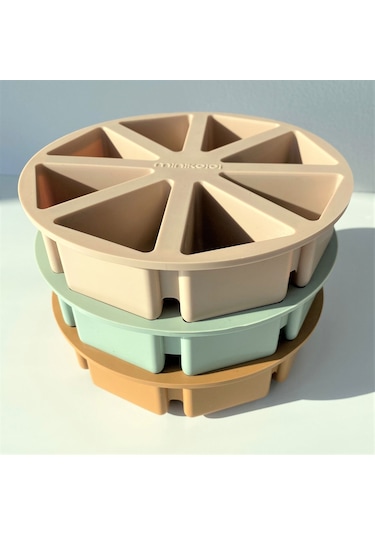 Oioi Slices Kek Kalıbı - Woody Brown Kahverengi