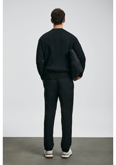 Lufian Grand Siyah Erkek Kazak 112090165 Siyah