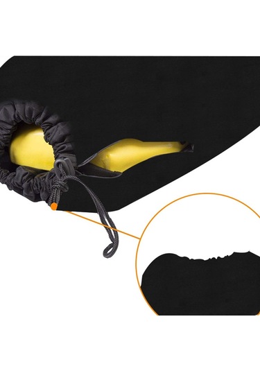 Suntek Hafif Sörf Tahtası Çorap Örtüsü Saklama Işığı 180cmx50cm-siyah Siyah