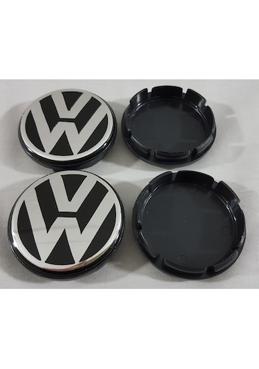 Volkswagen Jant Göbeği 4 Adet , Volkswagen Jant Kapağı 58/55mm Vw Jant Göbeği