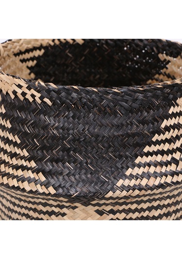 Abanoz 35x30 Cm. L Deniz Sazı Katlanabilir Sepet Mix