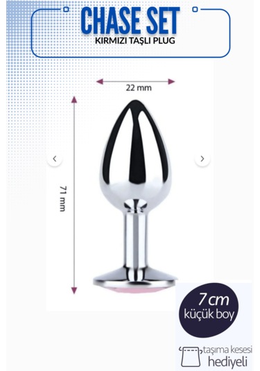Çilek Aromalı Yenilebilir Jel 250 Ml + 7 Cm Plug + Temizlik Pompası - 3'lü Avantaj Seti