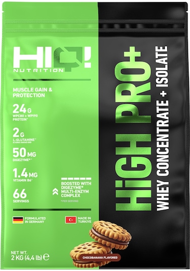 Hıq High Pro+ 2 Kg Chocobanana Flavored