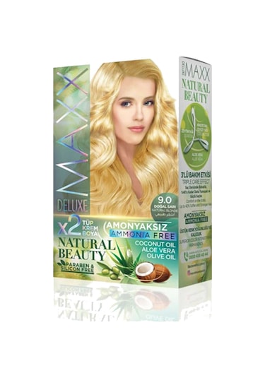 Natural Beauty Amonyaksız Saç Boyası 9.0 Doğal Sarı