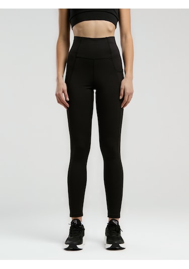 Everlast Everfit Training Essentials Siyah Kadın 7/8 Cepli Tayt Siyah
