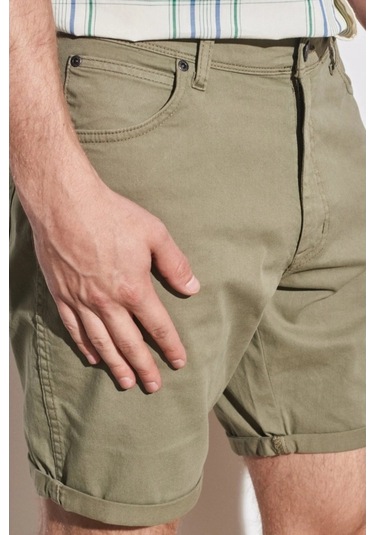 Wrangler Erkek Haki Şort Haki