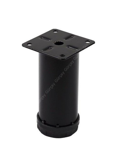 Gürçayhırdavat Gürçay Metal Mobilya Mutfak Dolap Ayağı Siyah