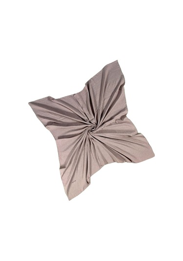 Tuana Eşarp Pamuk Jazz Eşarp 105x105cm Sütlü Kahve