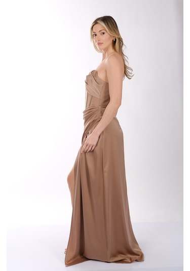 Abiye Elbise Dori 00kb7073 Taş