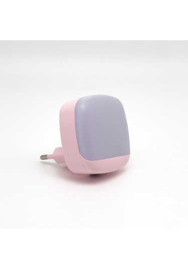 2'li Set Karanlık Sensörlü Led Gece Lambası Çocuk Odası Aydınlatma Işık Çok Renkli