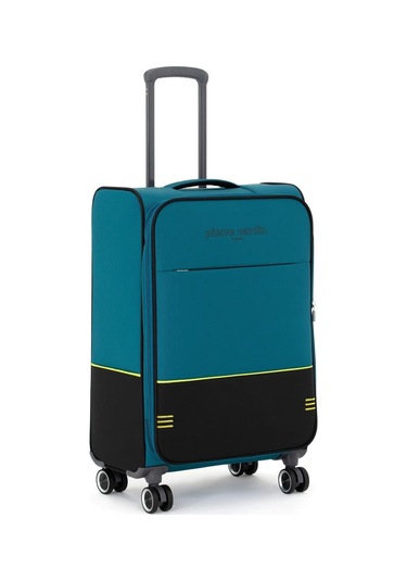 Pierre Cardin Ultra Light Hafif Lüx Kumaş Orta Boy Valiz Petrol 04pc8200 Petrol