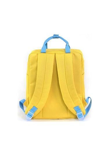 United Colors Of Benetton Bntknk Unisex Sırt Çantası Sarı - Mavi