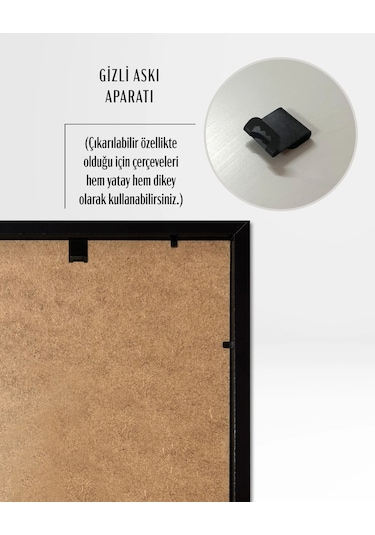 Tablo Ahşap Çerçeveli Tablo Çerçeveli Poster Geyik Tablosu Hayvan Temalı Tablo