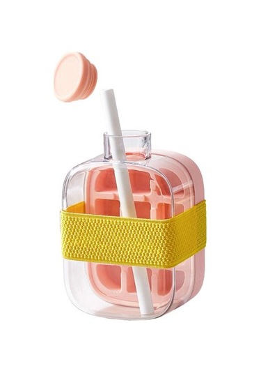 45660 Set Hava Fritözü Mıknatıs Silikon Toka Hızlı Çıkarma Hava Fritözü Pembe