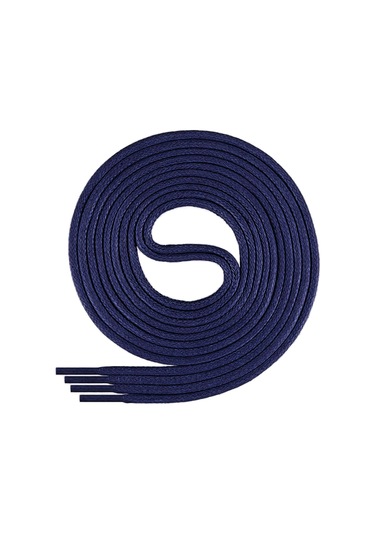 100 Cm 4 Mm Lacivert Yuvarlak 1 Çift Ayakkabı Bağcığı Lacivert