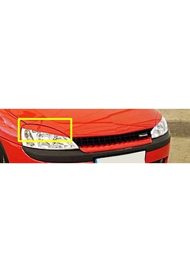 Opel Corsa C Far Kaşı Bodykit Fiberglass Boyasız