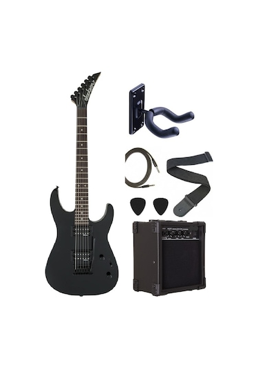 Jackson Js11 Elektro Gitar Dinky Amfi Stand Askı Kablo Kılıf Pena Mavi