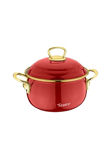 Taşev Sultan 16 Cm Tencere Kırmızı