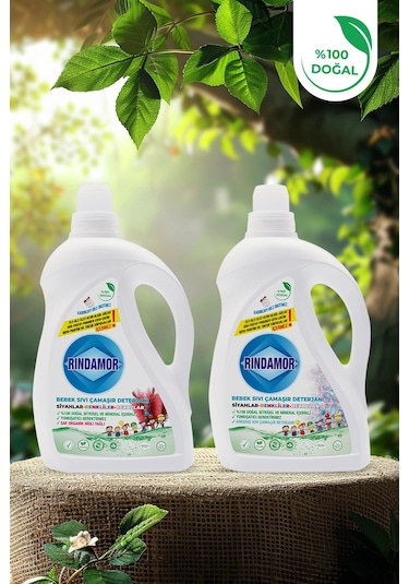 2 Li Bebek Sıvı Çamaşır Deterjanı-nioli Ve Kokusuz 2200 ML