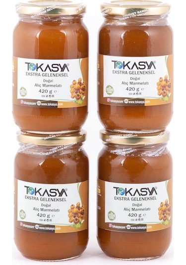 Tokasya Doğal Alıç Marmelatı Kavanoz 4 x 420 G