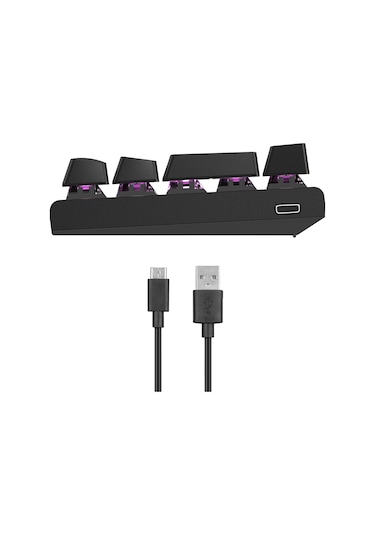 Everest KB-MK9 Parley Rainbow Aydınlatmalı Usb Kablolu Oyuncu Klavyesi