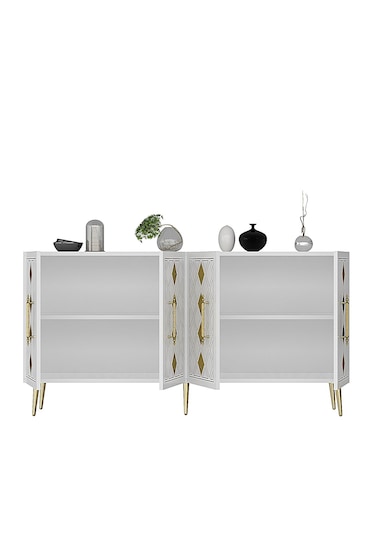 Domect Kb150 Konsol Beyaz-altın