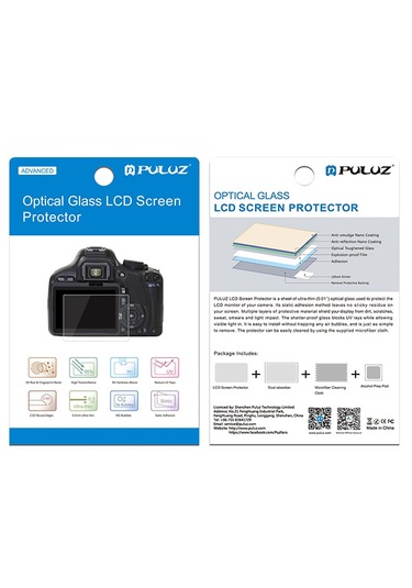 Puluz 2.5d 9h Canon 5d Mark Iıı İçin Temperli Cam Filmi
