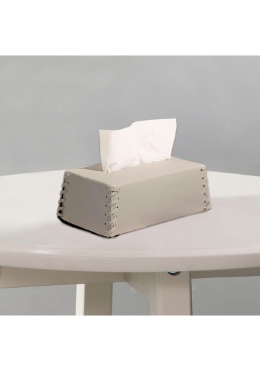 Homyl Masa Mutfak Yatak Odası Için Dekoratif Saklama Kabı Gri