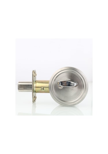 Vkemall Stainless Steel Kilitli Kapı Kolu - Bakır Kilitleyici, 3 Anahtar, 60mm Kenar Mesafesi, Özel Kullanım Odaları İçin Kolay Kurulum