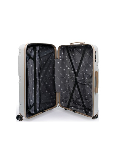 Artemis Polipropilen Pp Kırılmaz 2'li Valiz Seti Büyük Ve Kabin Boy - Gri Gri