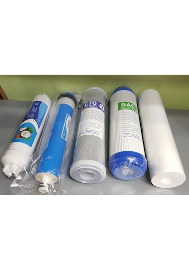 5'li Filtre Seti Su Arıtma Cihazları Filtresi