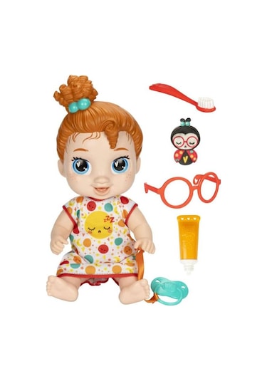 Baby Alive Kızıl Saçlı Uykucu Bebeğim F9965