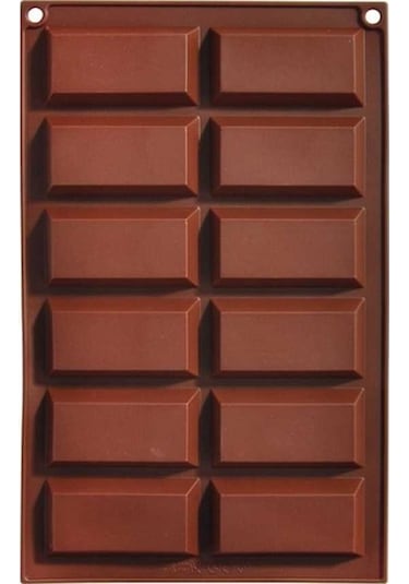 Dancemonkey Pişirme Araçları Kurabiye Çikolatalı Waffle Kek Kalıbı, Yumuşak Kurabiyeli Kahverengi