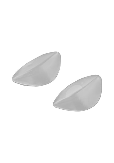 Silikon Ark Destek Şeffaf İçe Basma Engelleme Düz Taban Önleyici