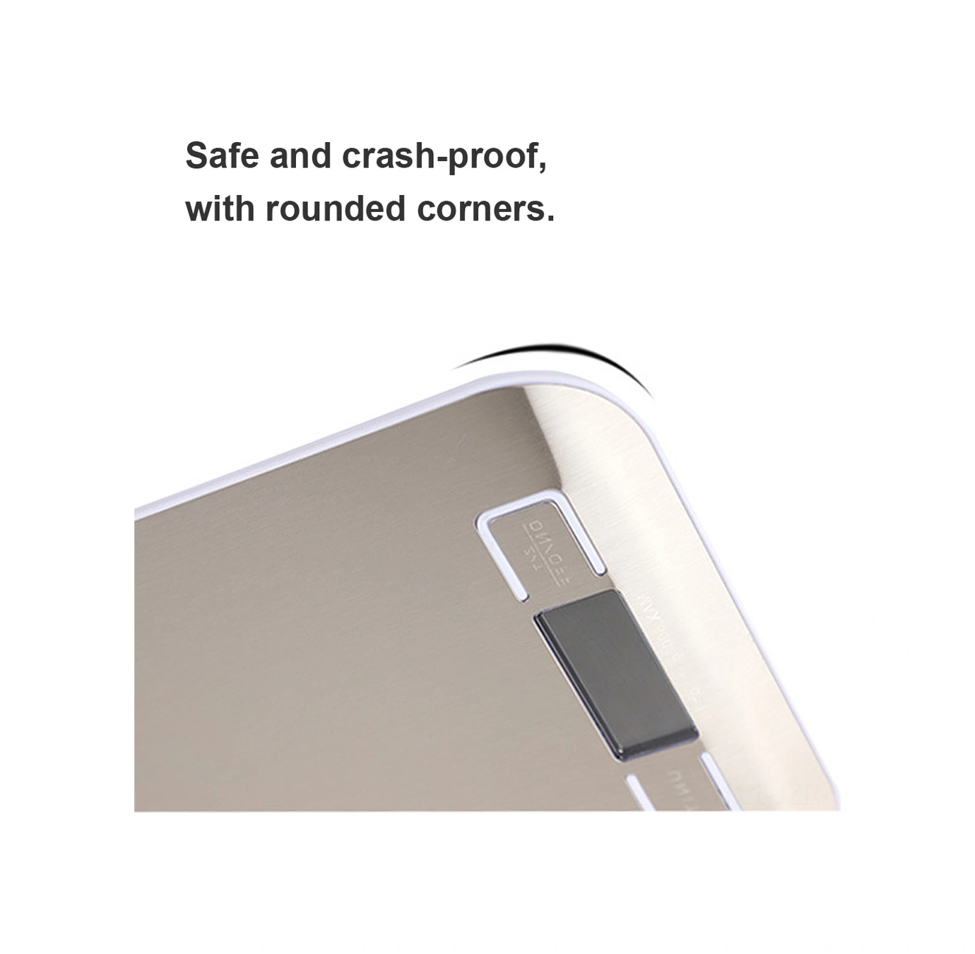 Geeroyoo Mutfak Dijital Terazi, 5kg Hassas Ölçüm, 304 Paslanmaz Çelik Platform, Lcd Işık, Kabuk Fonksiyonu, 2 Adet Aaa Pil İçerir Çok Renkli