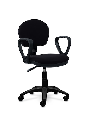 Ofiscombin Kollu Ofis Büro Ev Çocuk Öğrenci Bilgisayar Ders Çalışma Koltuğu Siyah Kumaş 00047499321 Ofiscombin Kollu Ofis Büro Ev Çocuk Öğrenci Bilgisayar Ders Çalışma Koltuğu Siyah Kumaş 00047499321