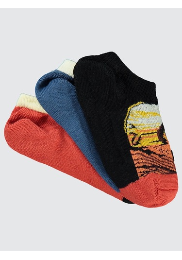 Civil Boys Erkek Çocuk 3'lü Babet Çorap 2-12 Yaş Standart Standart