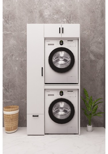 Mdf Çamarış Makinesi Ve Kurutma Makinesi Dolabı Çekmeceli Beyaz