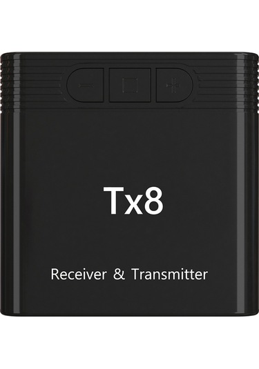 Lemestar "tx8 Bluetooth 5.0 Çift Yönlü Alıcı Verici: Tv, Pc Ve Kulaklık İçin Kablosuz Ses Adaptörü"