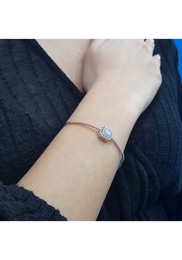 Lova 0,72 Karat Baget Pırlanta Sırataş Bileklik - 4020003