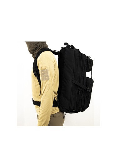Kordak 65 Litre Siyah Fonksiyonel Outdoor Çanta