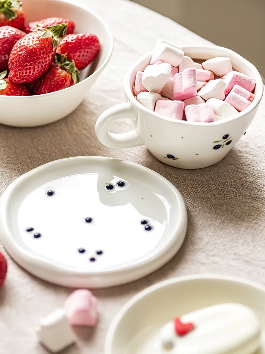 Roomi Seramik Çay Takımı 290 Ml, Fincan Ve Fincan Tabağı Seti 329390315 Sütlü